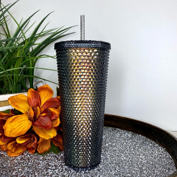 Starbucks Fall Black Studded Iridescent Tumbler - Picture 2 of 6